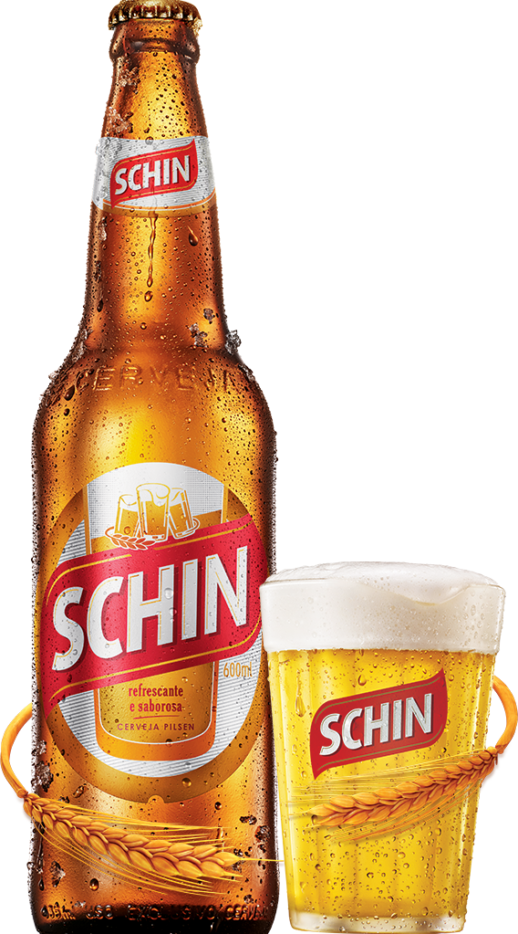 Garrafa de cerveja schin